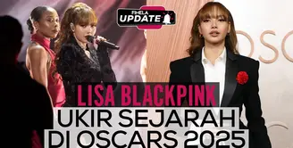 Lisa BLACKPINK Cetak Sejarah: Jadi Idol K-Pop Pertama di Oscars 2025
